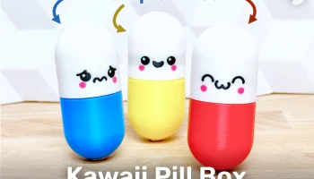 Kawaii Pill Box (милые мордашки на хранение)... 0