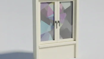 Низкополигональное окно
