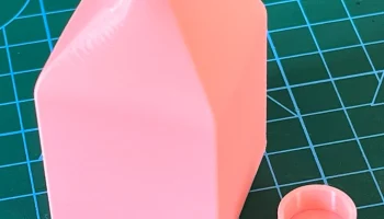Коробка для использованных ланцетов с крышкой (режим вазы...