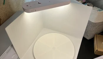 Световой короб XL с поворотным столом на подшипнике
