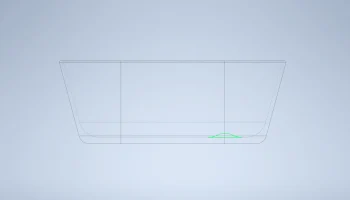 Простой лоток - 200x110x40 мм 6