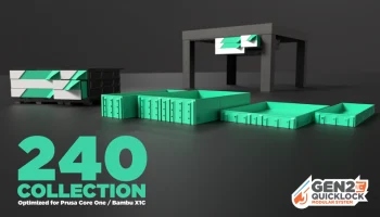 GEN2 240 Магнитные ящики Decor Gridfinity 1