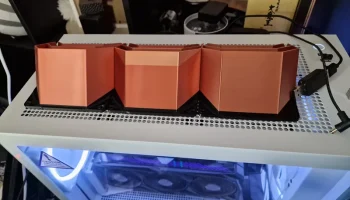 120/140 мм x Noctua Fan Director, 45 градусов 4