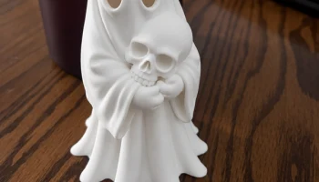Светодиодный держатель для чайной свечи Skull Ghost 3