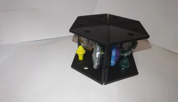 Модульный дисплей и футляр Trigon Bit-Lock Beyblade X. 2