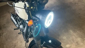 Мод светодиодной фары для Royal Enfield Hunter 350, мод.... 6