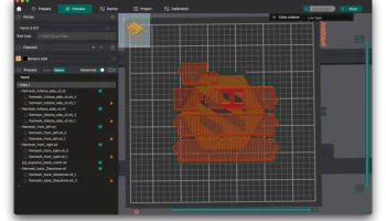 Voron 0.2r1 Плоские сетчатые юбки 4
