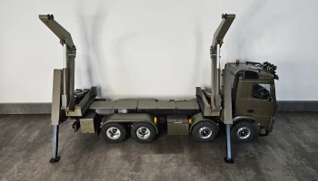 Боковой погрузчик контейнера для Tamiya Truck 1/14... 4