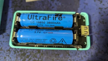 Чехол для USB-зарядного аккумулятора Dual 18650