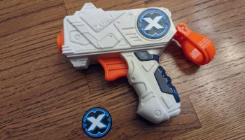X-Shot Микро (2018) Замена Лого/Эмблемы X-Shot Микро (2018) Замена Лого/Эмблемы