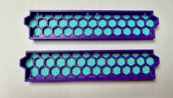 Единая боковая юбка Voron 0.2r1 с сеткой Единая боковая юбка Voron 0.2r1 с сеткой