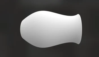 Простая настенная ваза 1