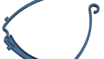 Рамка Face Shield с 4 отверстиями для 3D-печати...