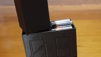 Хранение батареек AAA и AA 1