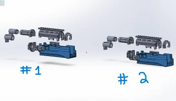 Сборка защиты руки для страйкбола AK-47 - версия Mlock Сборка защиты руки для страйкбола AK-47 - версия Mlock