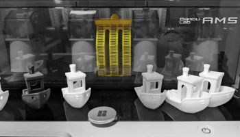 Коробка из силикагеля для Bambu Lab AMS, удвоенная площад... 0