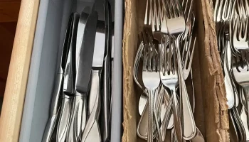 Ящик для столовых приборов для кухни 2