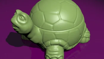Блюдо для конфет из черепахи