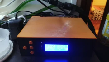 Аквариумный контроллер с сервокормушкой для рыб.... 2