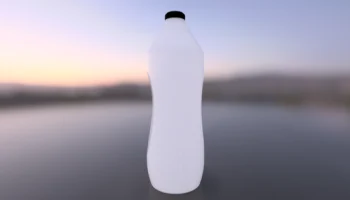 Водонепроницаемая бутылка, полностью напечатанная на 3D-п...