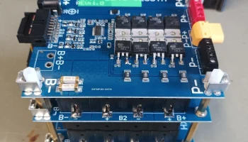 Корпус для стека 4S3P 18650 BMS 7