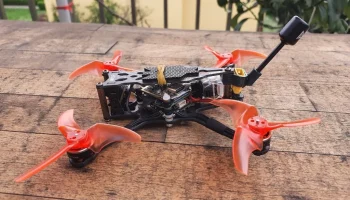 Крепление антенны XT30 и VTX для рамы GepRC GET-PT...