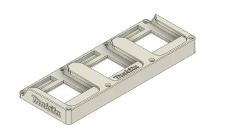 Настенное крепление для аккумулятора Trio Makita 2