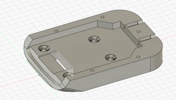 Держатель батареи Dewalt (более жесткие допуски)