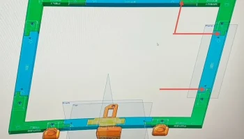 Магнитная верхняя крышка Prusa Core One - ремикс для доба... 1