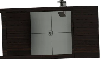 Настенная тумба под телевизор Ikea Besta 5