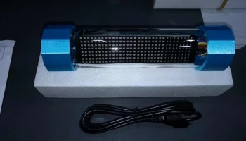 ESP8266 Wemos Clock News Weather Scrolling Marquee REMIX 3