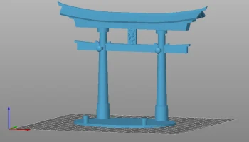 Выставка блюд с отбивной Torii Gate и соусом 5