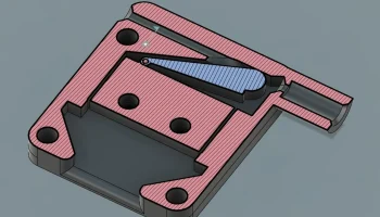 Корпус датчика биения нити 5