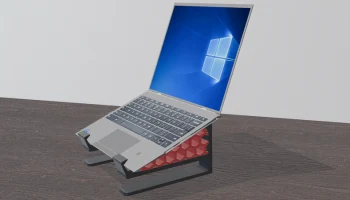 Подставка для ноутбука HexCore и вертикальное хранилище ... 1