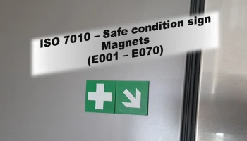 ISO 7010 - Магниты для знаков безопасного состояния...