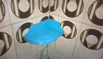 Кухонный угловой стеллаж