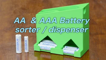 Сортировщик/диспенсер для батареек AAA и AA