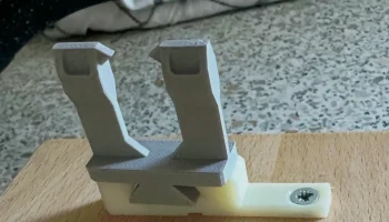 Крепление крышки кухонного ящика на клипсе
