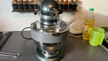 Удлиненный брызговик для чаши KitchenAid объемом 3 л. 1