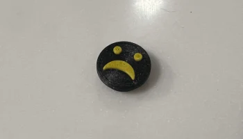 счастливый и грустный смайлик icone магнит на холодильник... 5