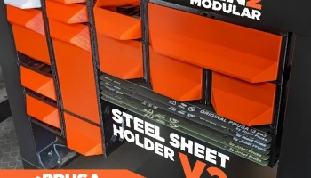 Держатель стального листа GEN2 V2 для Prusa и Bambu Lab...