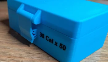 Ящик для патронов 38 калибра х 50 2