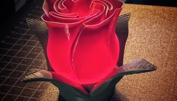 Электрический чайный светильник Rosebud на День святого В... 2
