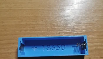18650 одиночный держатель батареи 1