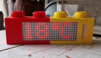 Будильник Lego NeoPixel 1