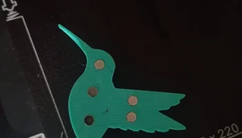 Магнит на холодильник HummingBird 1
