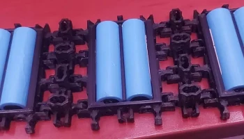 Держатель для батареек 18650 из кольчужной ткани 1