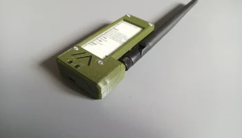 Чехол для nrf52840 с дисплеем E-paper 2,9" + Li-Po 103665... 2