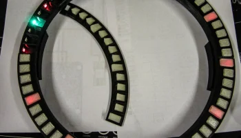 Круглые часы Neopixel (WS2812B) 2