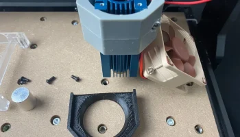 Обновление вентилятора 3018 PRO CNC с 30->40 мм 3